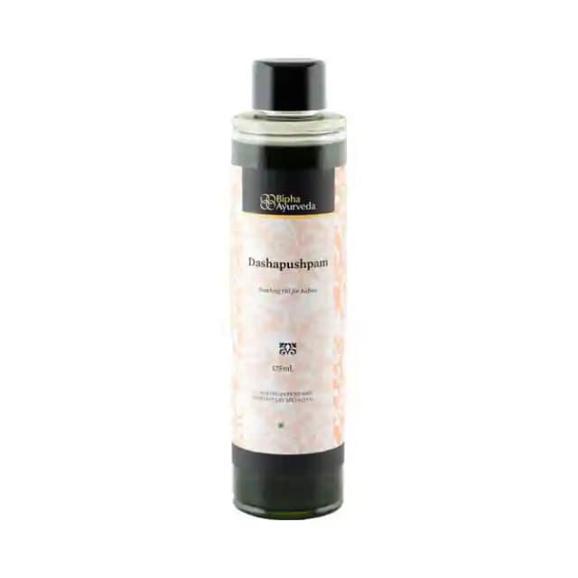 Bipha Ayurveda Dashapushpam Oil (1 Bottle of 175 ml Oil)