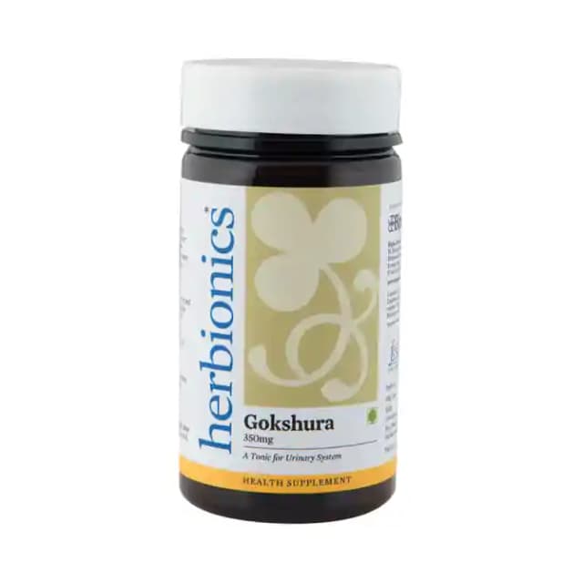 Bipha Ayurveda Gokshura 350mg (1 Bottle of 60 capsules)