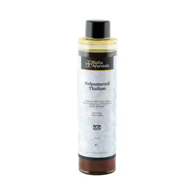 Bipha Ayurveda Nalpamaradi Thailam (1 Bottle of 175 ml Oil)