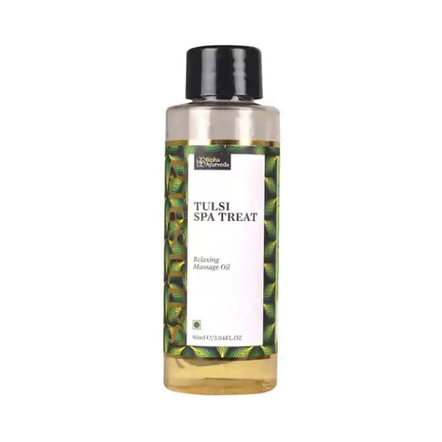 Bipha Ayurveda Spa Treat Tulsi (1 Bottle of 90 ml Liquid)