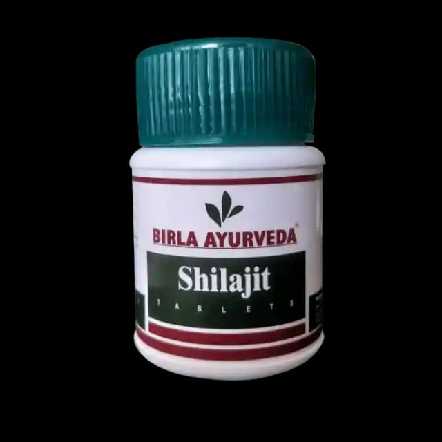 Birla Ayurveda Shilajit (1 Bottle of 60 tablets)