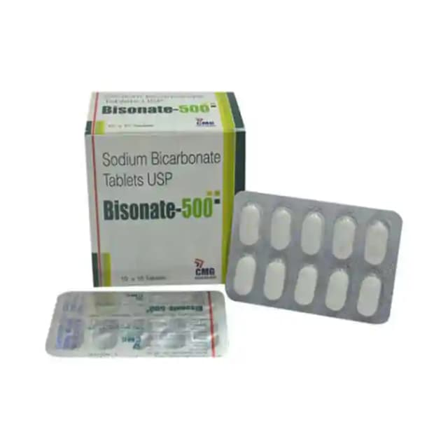 Bisonate 500mg (10 tablets in 1 strip)