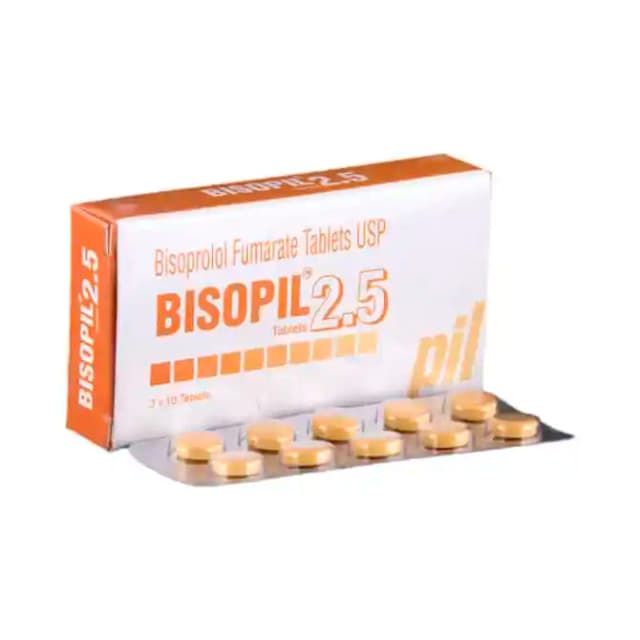 Bisopil 2.5 (10 tablets in 1 strip)