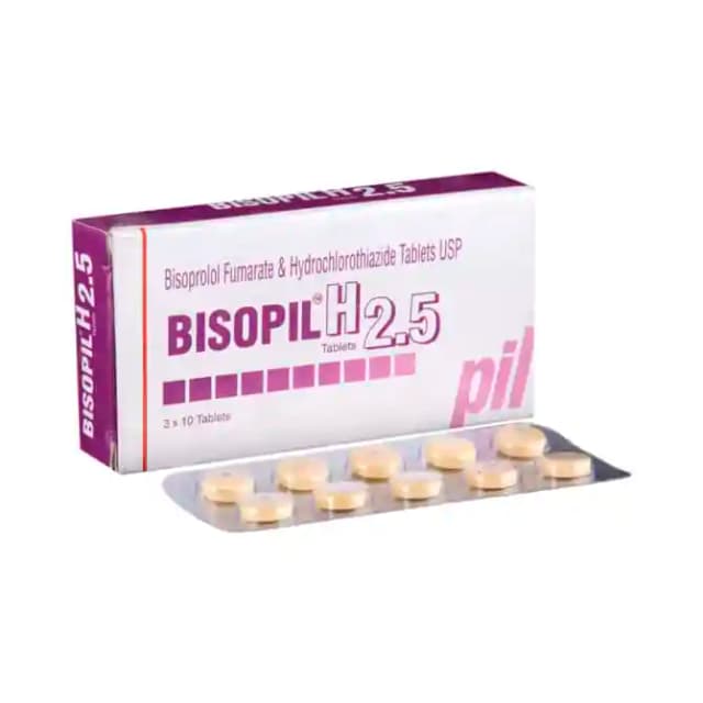 Bisopil H 2.5 (10 tablets in 1 strip)