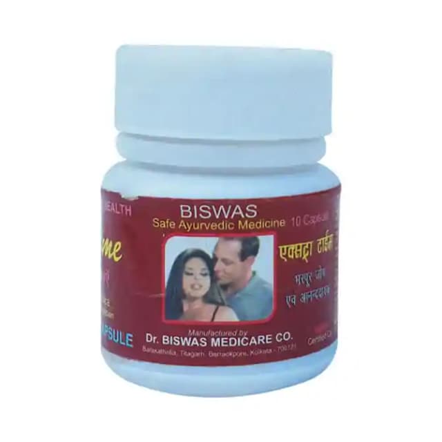 Biswas Extra Time (1 Bottle of 10 capsules)