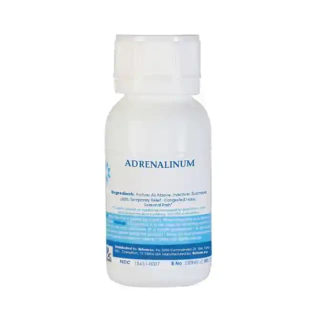 Bjain Adrenalinum Globules 6X (1 Bottle of 6 gm Globules)