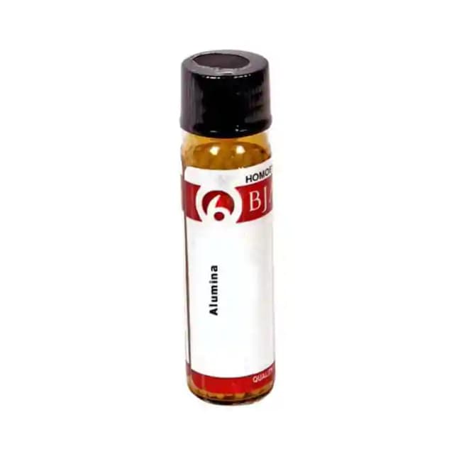 Bjain Alumina Globules 6X (1 Bottle of 6 gm Globules)
