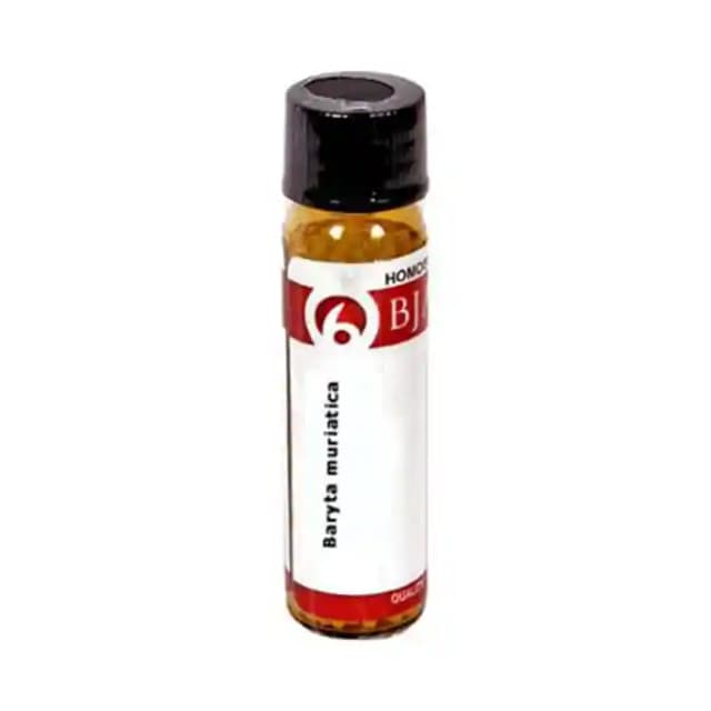 Bjain Baryta Muriatica Globules 3X (1 Bottle of 6 gm Globules)