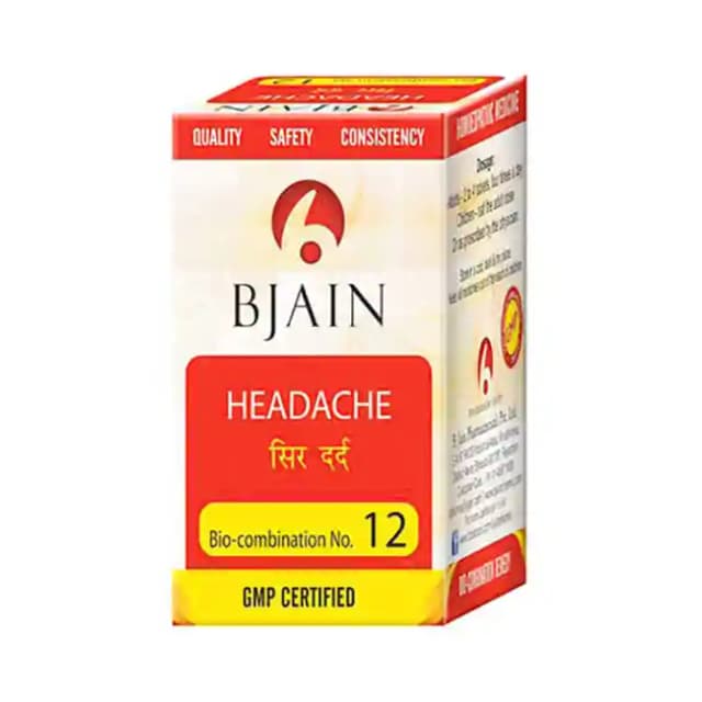 Bjain Bio Combination No. 12 (1 Bottle of 450 gm Biocombination tablets)