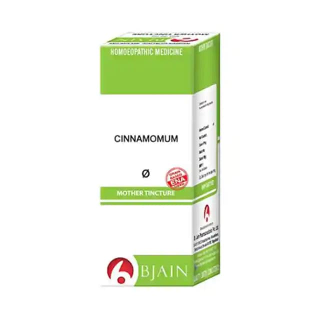 Bjain Cinnamomum Mother Tincture Q (1 Bottle of 100 ml Mother Tincture)