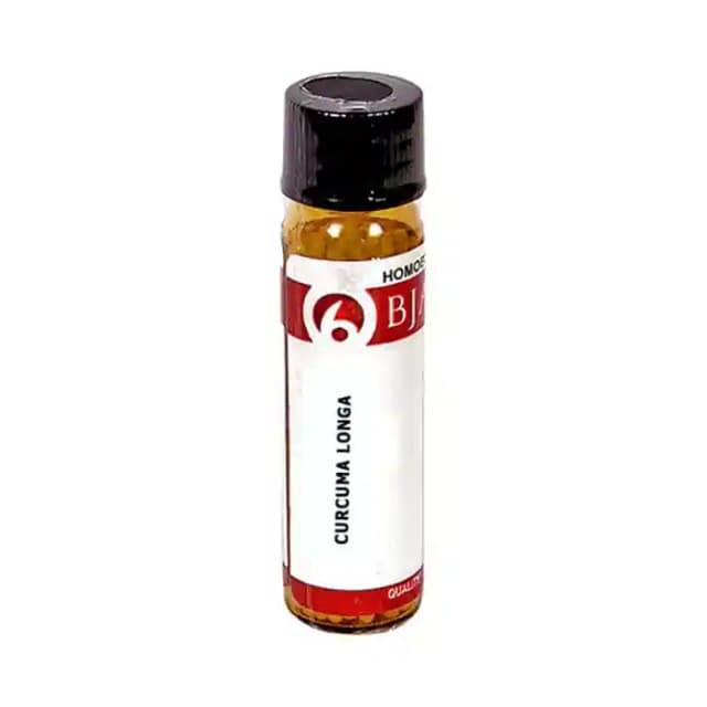 Bjain Curcuma Longa Globules 6 CH (1 Bottle of 6 gm Globules)