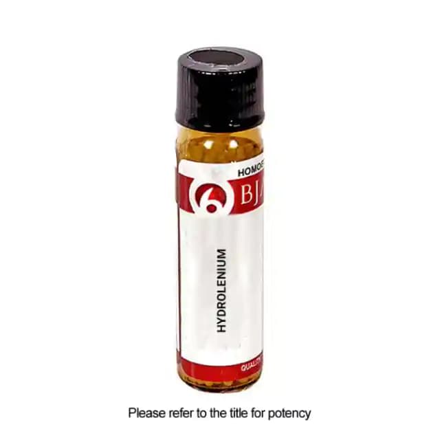 Bjain Hydrolenium Globules 30 CH (1 Bottle of 6 gm Globules)