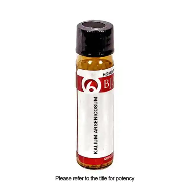 Bjain Kalium Arsenicosum Globules 3X (1 Bottle of 6 gm Globules)