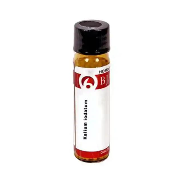 Bjain Kalium Iodatum Globules 3X (1 Bottle of 6 gm Globules)