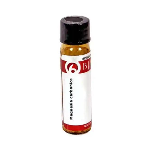 Bjain Magnesia Carbonica Globules 3X (1 Bottle of 6 gm Globules)