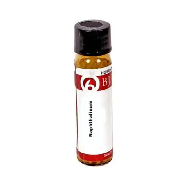 Bjain Naphthalinum Globules 3X (1 Bottle of 6 gm Globules)