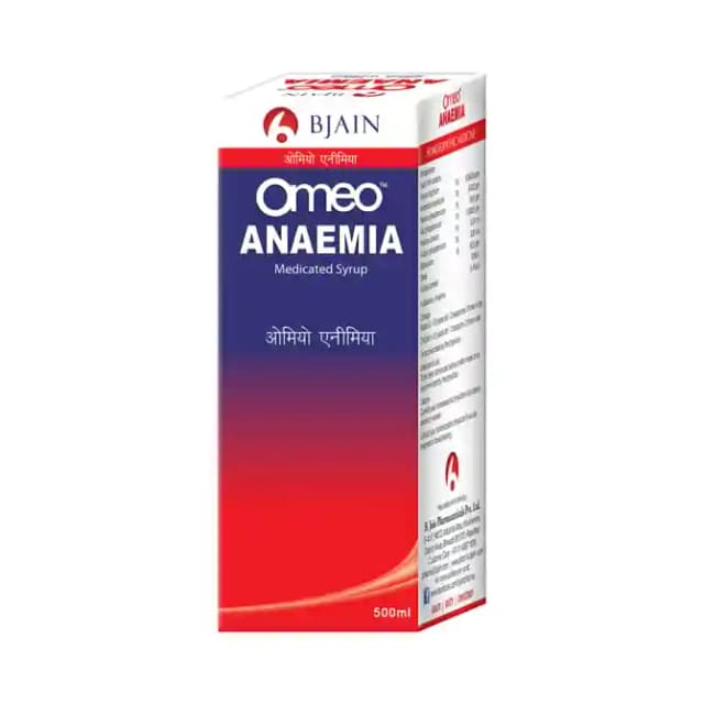 Bjain Omeo Anemia Syrup (1 Bottle of 500 ml Syrup)