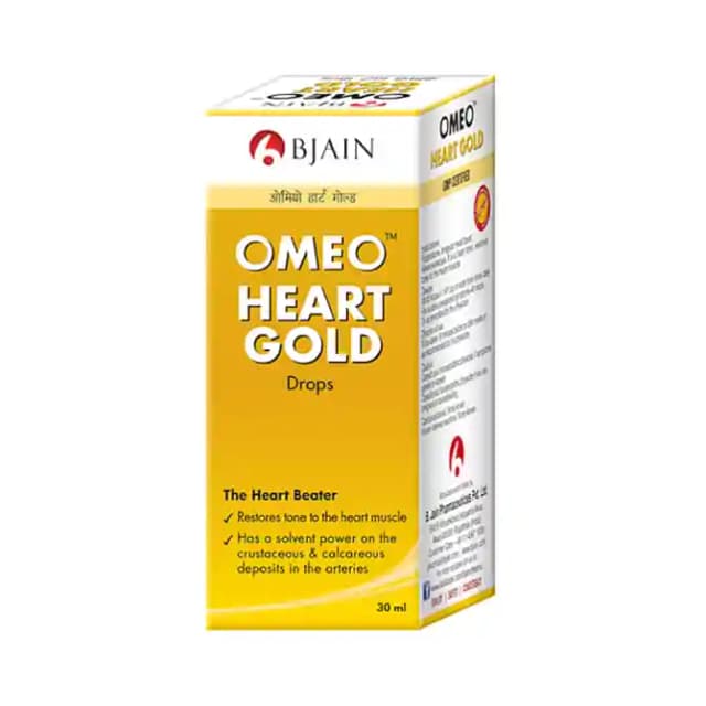 Bjain Omeo Heart Gold Drop (1 Bottle of 30 ml Drop)