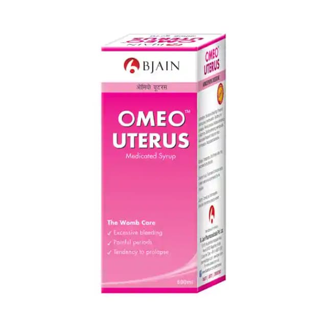 Bjain Omeo Uterus Syrup (1 Bottle of 500 ml Syrup)