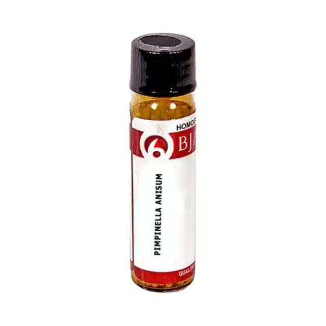 Bjain Pimpinella Anisum Globules 6 CH (1 Bottle of 6 gm Globules)