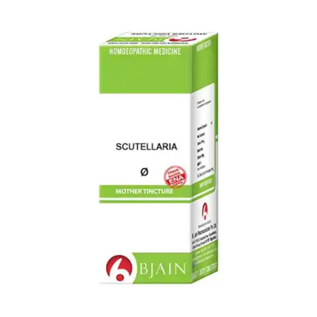 Bjain Scutellaria Mother Tincture Q (1 Bottle of 30 ml Mother Tincture)