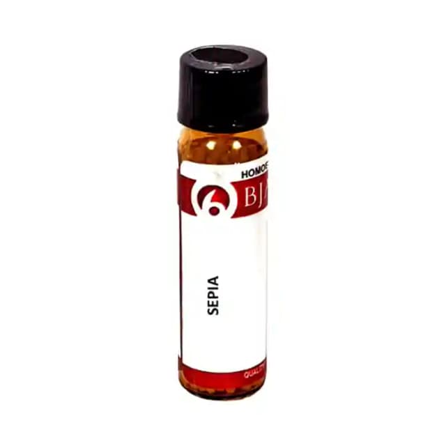 Bjain Sepia Globules 1000 CH (1 Bottle of 6 gm Globules)