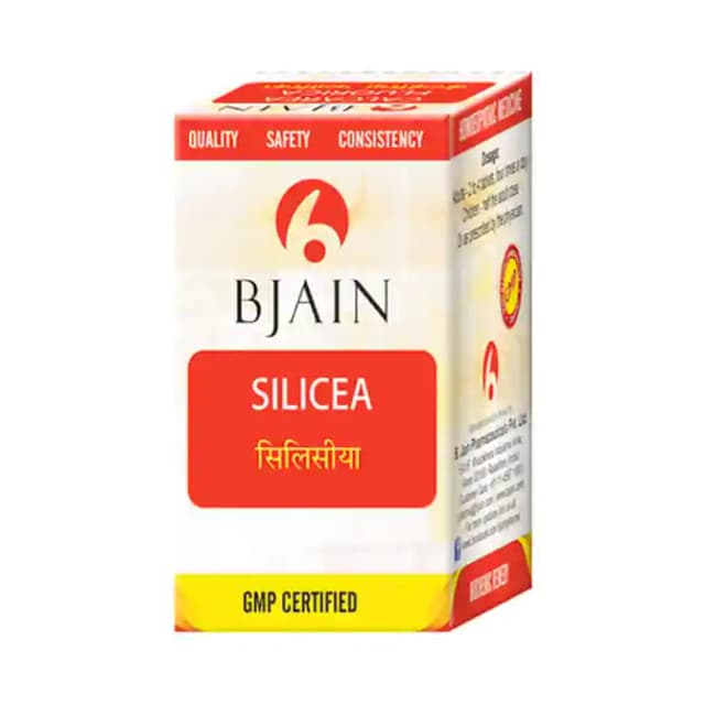 Bjain Silicea Biochemic 3X (1 Bottle of 450 gm Biochemic tablets)