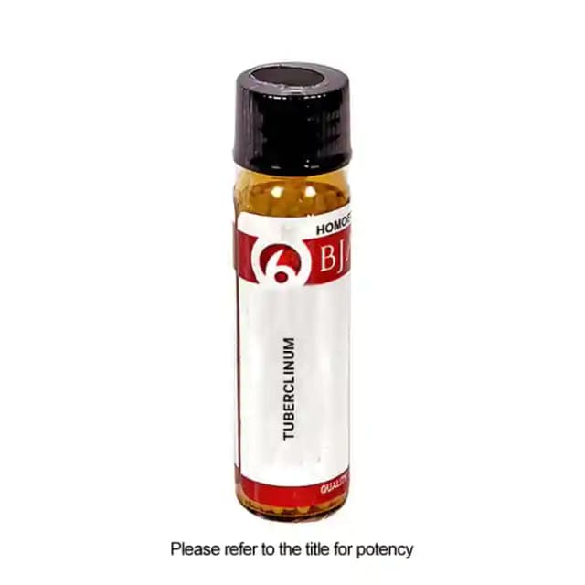 Bjain Tuberclinum Globules 1000 CH (1 Bottle of 6 gm Globules)