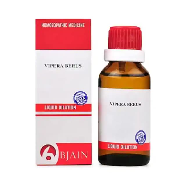 Bjain Vipera Berus Dilution 30 CH (1 Bottle of 30 ml Dilution)