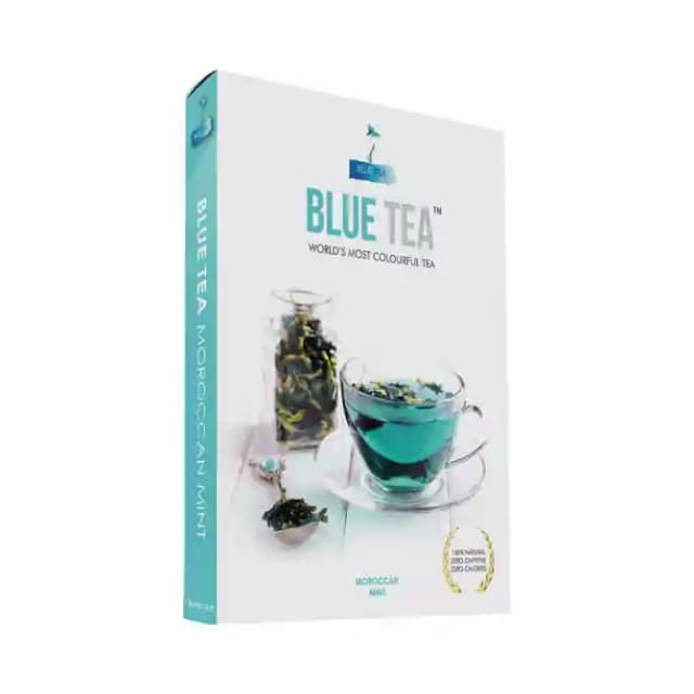 Blue Tea Moroccan Mint (1 Box Of 12 tea bags)