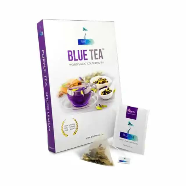 Blue Tea Purple Tea Spiced Lemon (1 Box Of 12 tea bags)