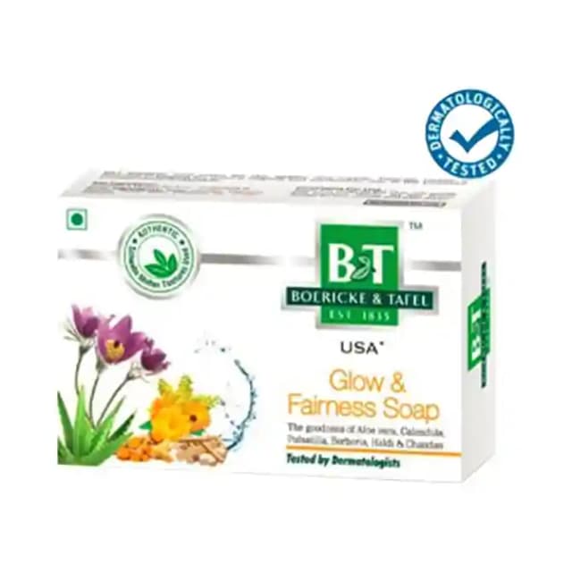 Boericke and Tafel Glow & Fairness Soap (1 Packet Of 75 gm Soap)