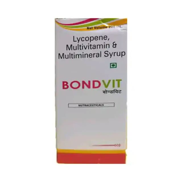 Bondvit Syrup (1 Bottle of 200 ml Syrup)