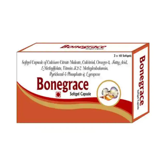 Bonegrace (1 Strip Of 10 capsules)