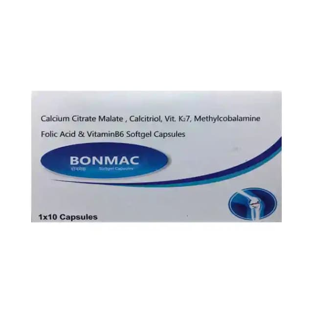 Bonmac Softgel (1 Strip Of 10 soft gelatin capsules)