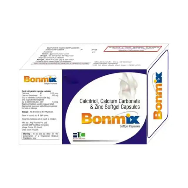 Bonmix Softgel (10 soft gelatin capsules in 1 strip)