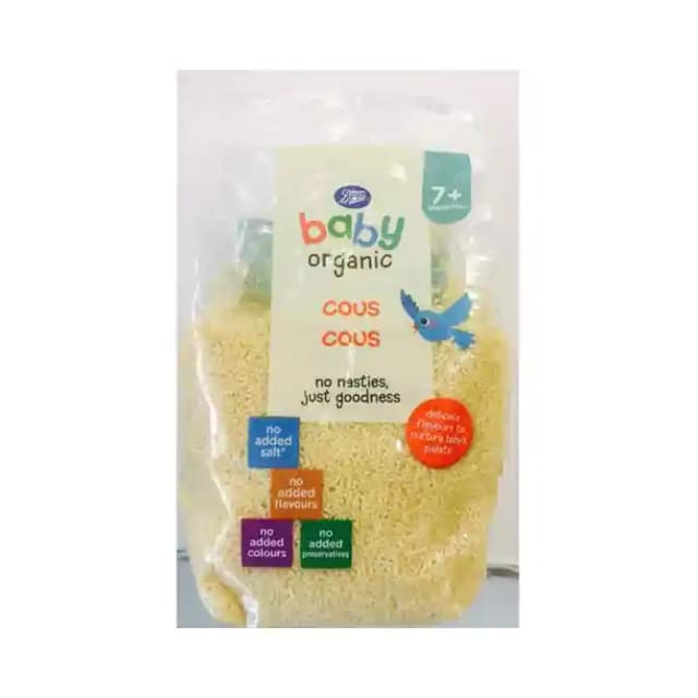Boots Baby Organic Cous Cous (1 Packet Of 250 gm Granules)