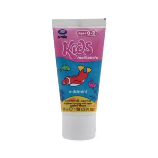 Boots Smile Kids Toothpaste Mildmint (1 Tube Of 50 ml Toothpaste)