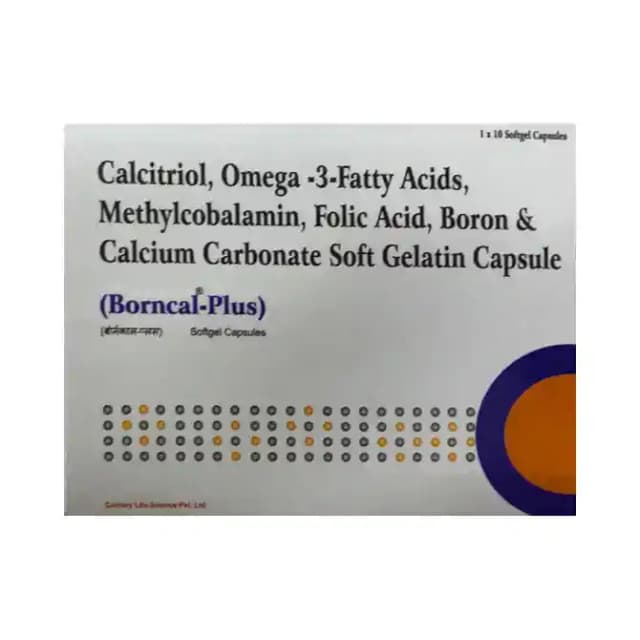 Borncal Plus (1 Strip Of 10 capsules)