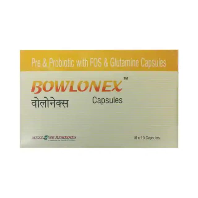 Bowlonex (1 Strip Of 10 capsules)