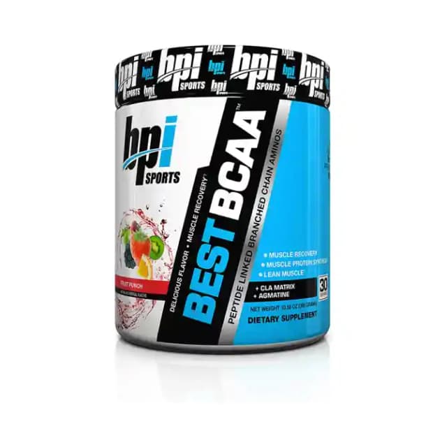 BPI Sports Best BCAA Fruit Punch (1 Box Of 300 gm Powder)
