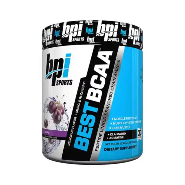 BPI Sports Best BCAA Grape (1 Box Of 300 gm Powder)