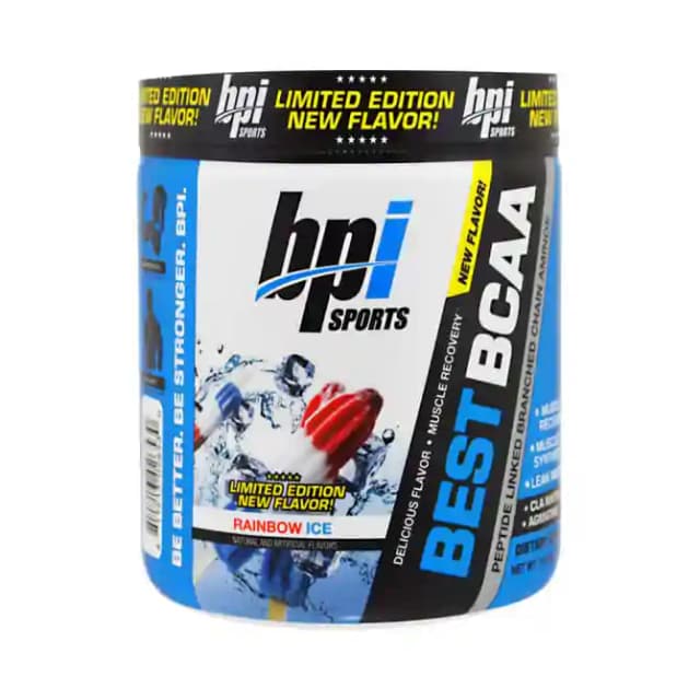 BPI Sports Best BCAA Rainbow Ice (1 Jar Of 300 gm Powder)
