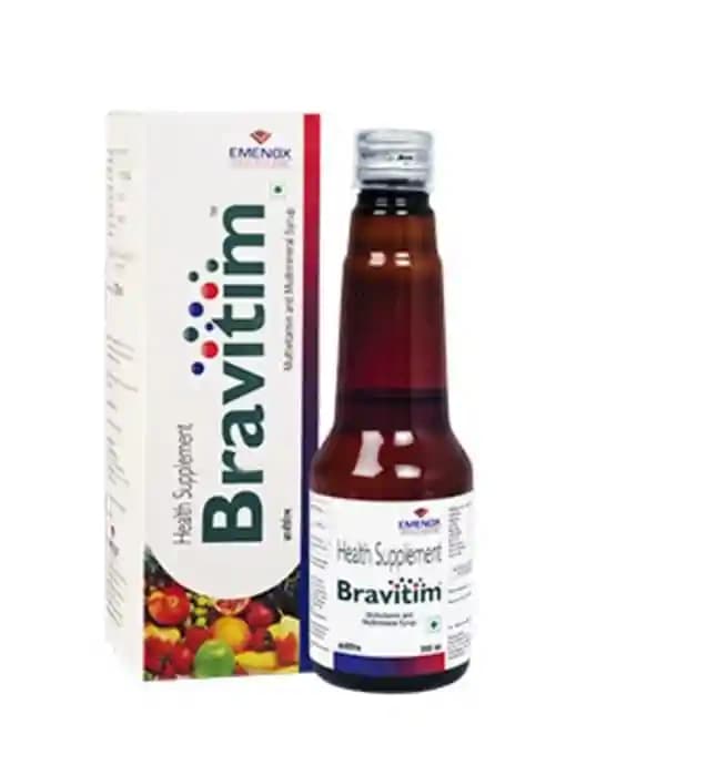 Bravitim Syrup (1 Bottle of 200 ml Syrup)
