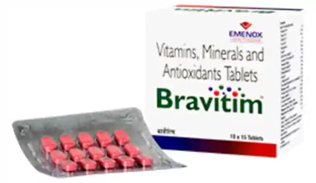 Bravitim (1 Strip Of 15 tablets)