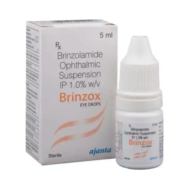 Brinzox Opthalmic Suspension (5 ml in 1 bottle)