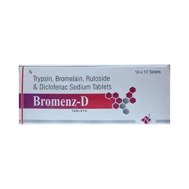 Bromenz D (10 tablets in 1 strip)