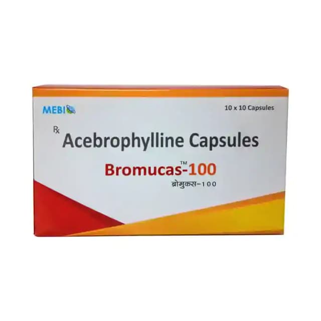 Bromucas 100 (10 capsules in 1 strip)