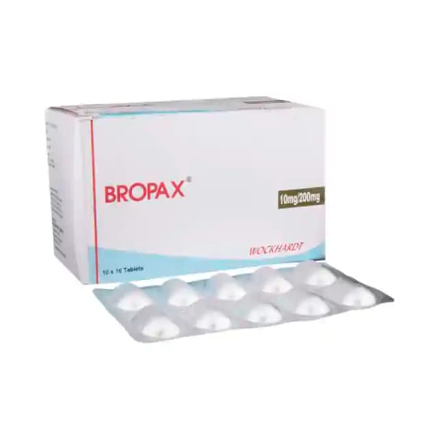 Bropax SR (10 tablets sr in 1 strip)