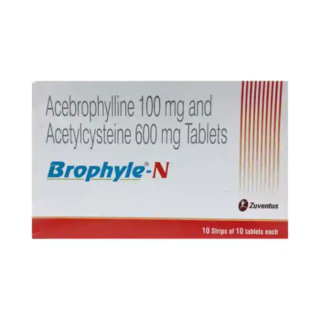 Brophyle N (10 tablets in 1 strip)
